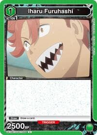 Iharu Furuhashi (064) - UE12BT: Kaiju No. 8 - Union Arena card