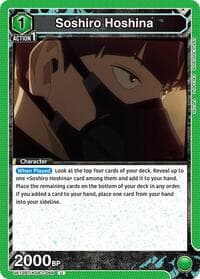 Soshiro Hoshina (068) - UE12BT: Kaiju No. 8 - Union Arena card