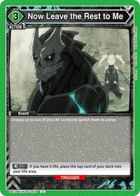 Now Leave the Rest to Me - UE12BT: Kaiju No. 8 - Union Arena card