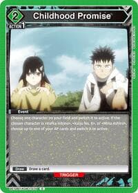 Childhood Promise - UE12BT: Kaiju No. 8 - Union Arena card