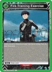 Fire Training Exercise - UE12BT: Kaiju No. 8 - Union Arena card
