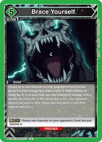 Brace Yourself - UE12BT: Kaiju No. 8 - Union Arena card