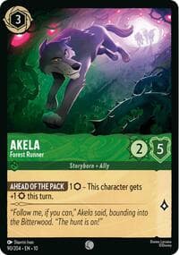Akela - Forest Runner - Whispers in the Well - Disney Lorcana card