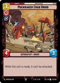 Muckraker Crab Droid - Secrets of Power - Star Wars: Unlimited card
