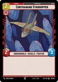 Contraband Starhopper - Secrets of Power - Star Wars: Unlimited card