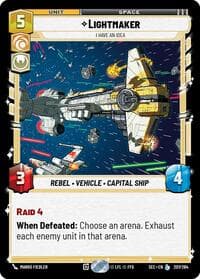 Lightmaker - I Have An Idea - Secrets of Power - Star Wars: Unlimited card