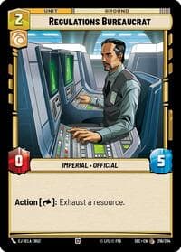 Regulations Bureaucrat - Secrets of Power - Star Wars: Unlimited card