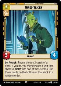 Hired Slicer - Secrets of Power - Star Wars: Unlimited card