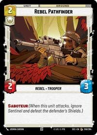 Rebel Pathfinder - Secrets of Power - Star Wars: Unlimited card