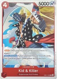 Kid & Killer - EB01-003 - Learn Together Deck Set - One Piece Card Game card