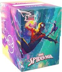 Magic: The Gathering Soft Crate - Spider-Man/Spider-Gwen - GameGenic Deck Boxes - Deck Boxes card