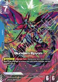 Gundam Epyon (LR+) - Dual Impact - Gundam Card Game card