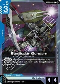 Forbidden Gundam - Dual Impact - Gundam Card Game card
