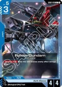 Raider Gundam - Dual Impact - Gundam Card Game card