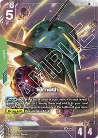 Elmeth (LR+) - Dual Impact - Gundam Card Game card