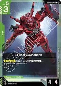 Red Gundam - Dual Impact - Gundam Card Game card