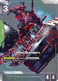 Red Gundam (R+) - Dual Impact - Gundam Card Game card