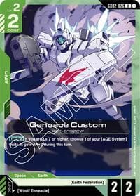 Genoace Custom - Dual Impact - Gundam Card Game card