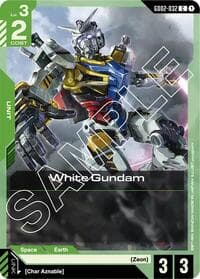 White Gundam - Dual Impact - Gundam Card Game card