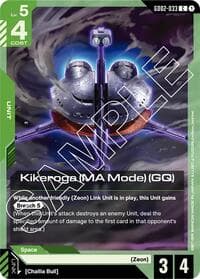 Kikeroga (MA Mode) (GQ) - Dual Impact - Gundam Card Game card