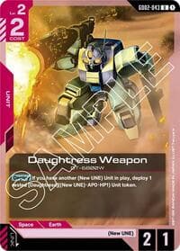 Daughtress Weapon - Dual Impact - Gundam Card Game card