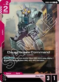 Daughtress Command - Dual Impact - Gundam Card Game card