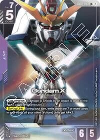 Gundam X (LR+) - Dual Impact - Gundam Card Game card