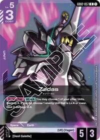 Zedas - Dual Impact - Gundam Card Game card