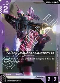 Ryusei-Go (Graze Custom II) - Dual Impact - Gundam Card Game card