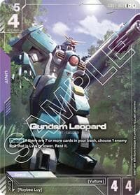 Gundam Leopard (U+) - Dual Impact - Gundam Card Game card