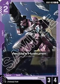 Amida's Hyakuren - Dual Impact - Gundam Card Game card