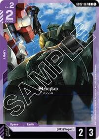 Baqto - Dual Impact - Gundam Card Game card