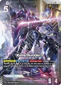 Zeta Gundam (LR+) - Dual Impact - Gundam Card Game card