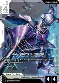 Gundam Kimaris - Dual Impact - Gundam Card Game card
