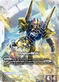 Hyaku-Shiki (R+) - Dual Impact - Gundam Card Game card