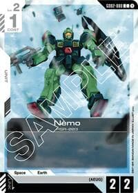 Nemo - Dual Impact - Gundam Card Game card