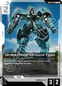Graze Ritter (Ground Type) - Dual Impact - Gundam Card Game card
