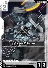 Lauda's Dilanza - Dual Impact - Gundam Card Game card