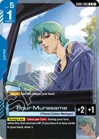 Four Murasame - Dual Impact - Gundam Card Game card
