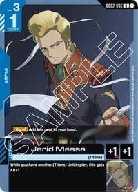 Jerid Messa - Dual Impact - Gundam Card Game card