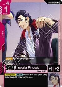 Shagia Frost - Dual Impact - Gundam Card Game card
