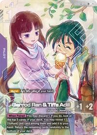 Garrod Ran & Tiffa Adill (R+) - Dual Impact - Gundam Card Game card