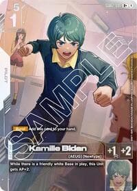 Kamille Bidan (R+) - Dual Impact - Gundam Card Game card