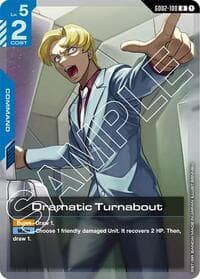 Dramatic Turnabout - Dual Impact - Gundam Card Game card
