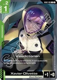 Valedictorian - Dual Impact - Gundam Card Game card