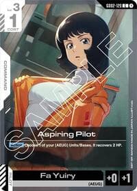Aspiring Pilot - Dual Impact - Gundam Card Game card