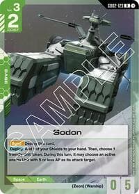 Sodon - Dual Impact - Gundam Card Game card