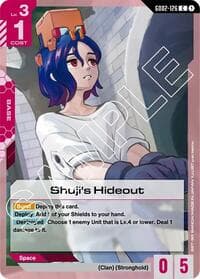 Shuji's Hideout - Dual Impact - Gundam Card Game card