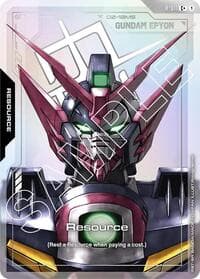 Resource (R-011) (C+) - Dual Impact - Gundam Card Game card