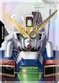 Resource (R-016) (C+) - Dual Impact - Gundam Card Game card